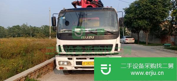 天津出售二手五十鈴48米泵車