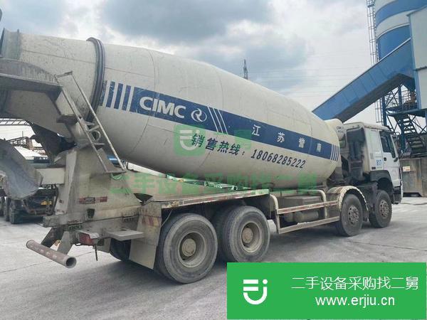 山東出售二手豪沃20方混凝土攪拌車
