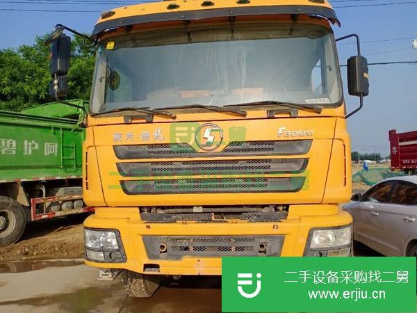 山東出售二手德龍后八輪5.8米自卸車
