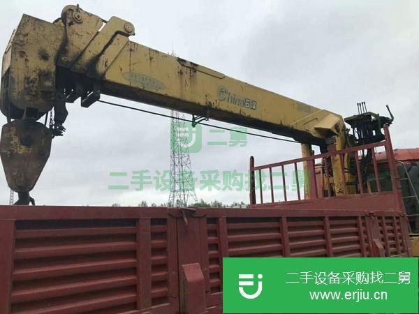 江蘇二手石煤12噸隨車吊