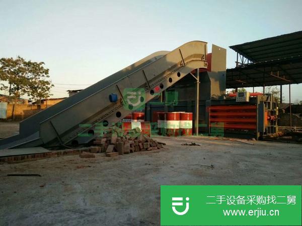 重慶出售二手160型廢紙打包機
