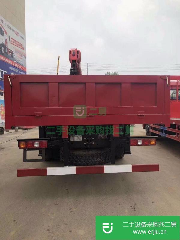 湖北出售二手陜汽德龍后八輪14噸隨車吊