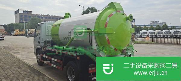 貴州出售二手5方東風多利卡吸污車