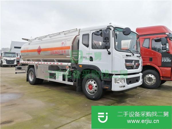 新疆出售二手10噸鋁合金油罐車