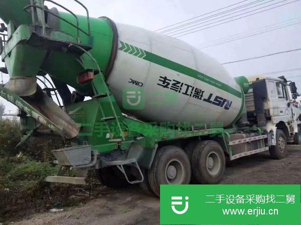 福建出售二手德龍后八輪攪拌車