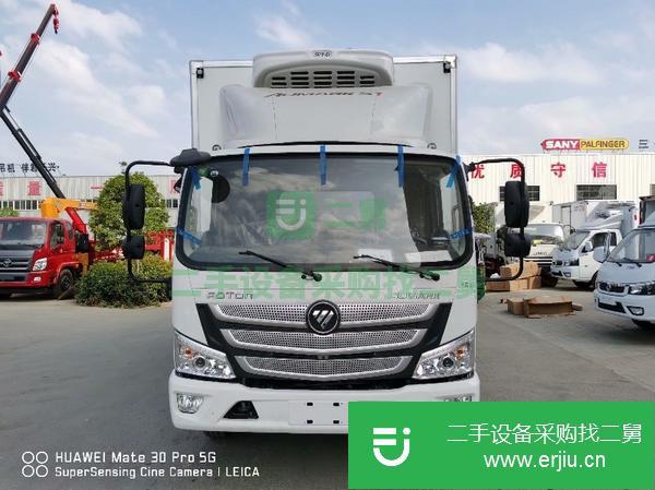 湖北出售二手福田歐馬可4.2米冷藏車
