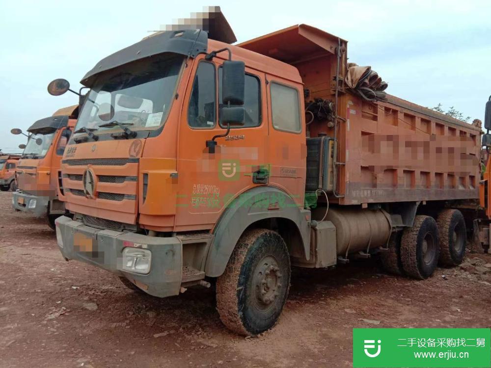 四川出售二手北奔重卡后八輪自卸車(chē)