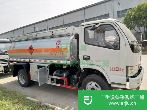 甘肅出售二手江淮8噸鋁合金油罐車