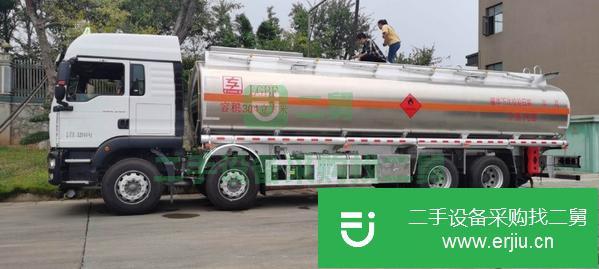 四川出售二手汕德卡前四后八鋁合金加油車