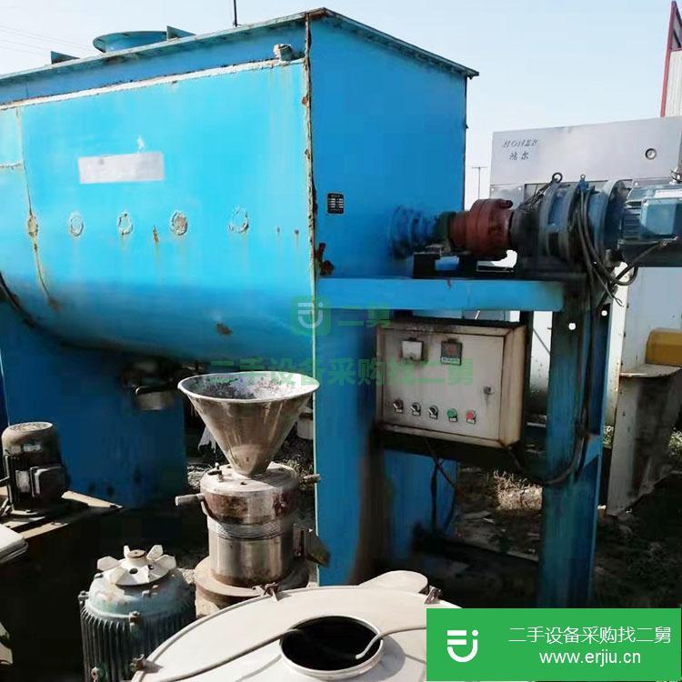 河北出售二手雙螺旋錐形混合機
