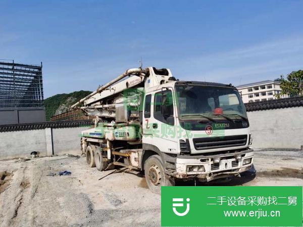 廣西出售二手中聯(lián)37米泵車