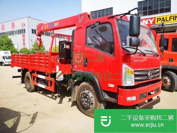 山西出售二手東風D9單橋隨車吊