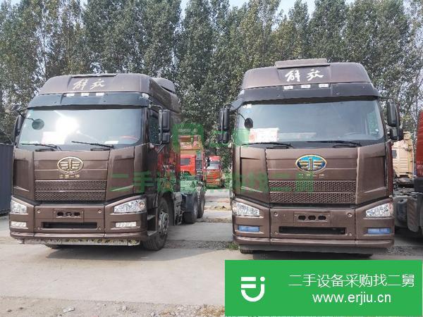 河南出售二手解放J6P牽引車