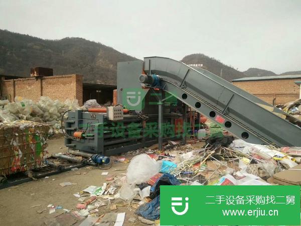 重慶出售二手160型廢紙打包機