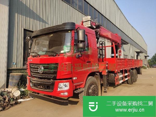 湖北出售二手東風錦程后八輪12噸隨車吊