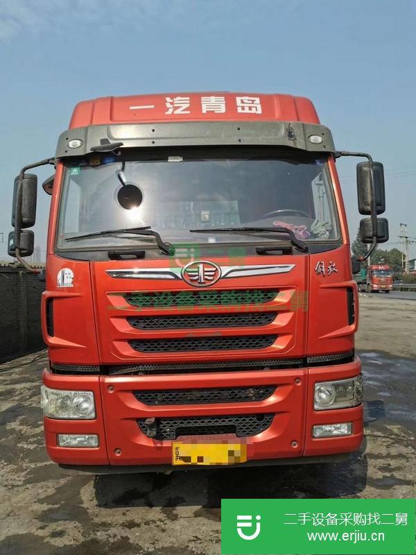 河北出售二手解放11.5米半掛車