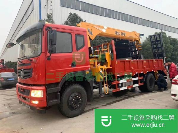 湖北出售二手東風6.3噸隨車吊