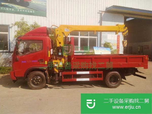 內蒙古出售二手5噸藍牌隨車吊