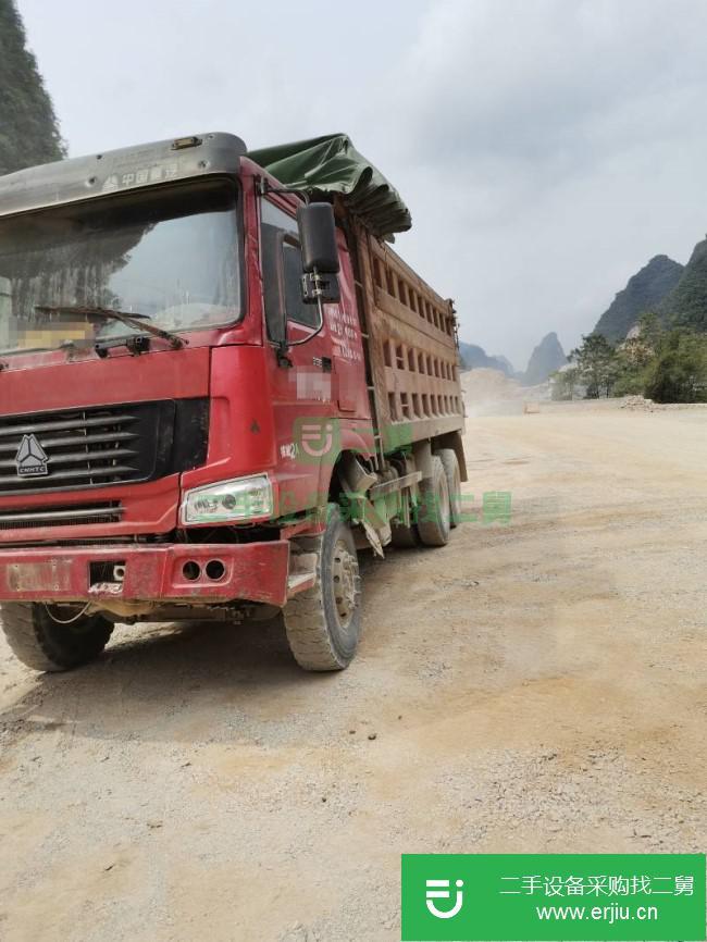 廣西出售二手中國重汽自卸車