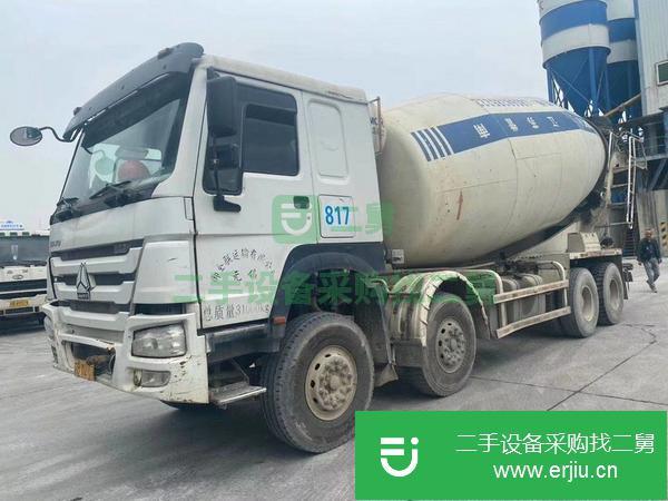 山東出售二手豪沃20方混凝土攪拌車