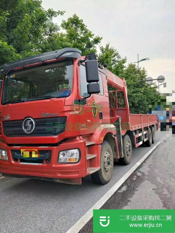 湖北出售二手德龍Ｍ３０００前四后八隨車吊