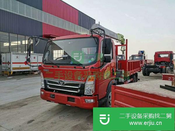 湖北出售二手重汽豪曼隨車吊