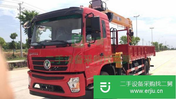 湖北出售二手東風單橋玉柴160馬力8噸隨車吊