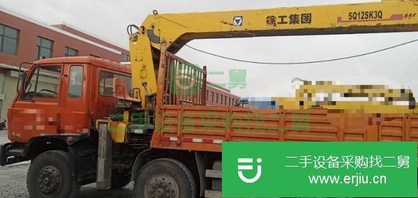 青海出售二手徐工12噸吊車
