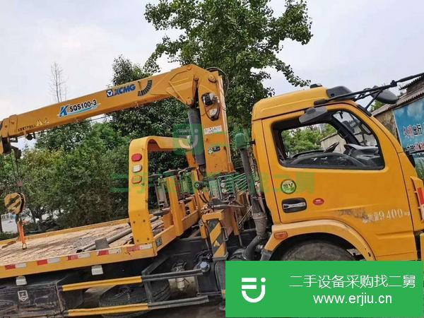 湖北出售二手清障車(chē) 帶4噸吊