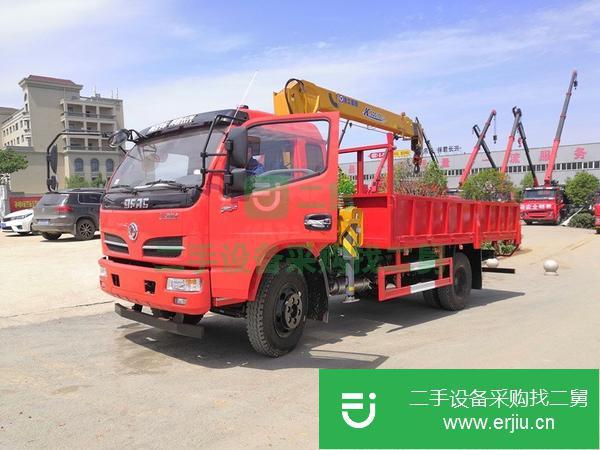 湖南出售二手東風(fēng)福瑞卡6.3噸隨車吊