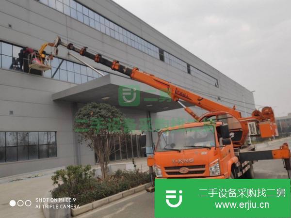 河南出售二手30米大臂10噸吊車