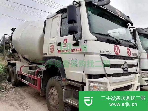 廣西出售二手國五豪沃大14方攪拌車