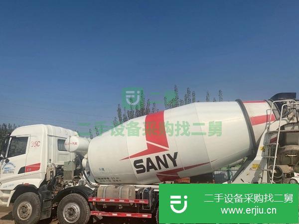河北出售二手三一商混14方攪拌車
