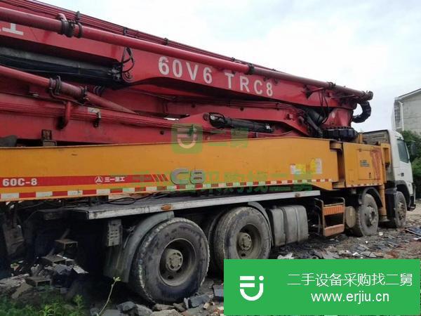 江蘇出售二手三一56米泵車