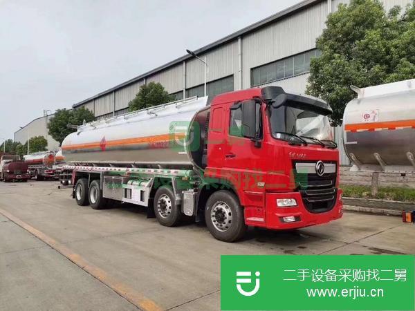 湖北出售二手前四后八天龍油罐車，350馬力