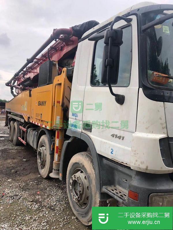 陜西出售二手三一52米泵車(chē)