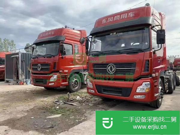 吉林出售二手東風天龍牽引車，啟航420馬力，雷諾發動機