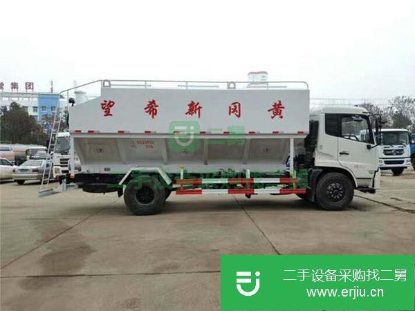 廣東出售二手東風12方散裝飼料運輸車