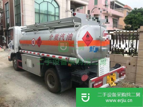 貴州出售二手解放5噸油罐車
