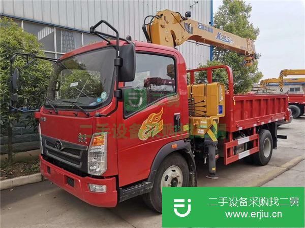 湖南出售二手藍牌5噸隨車吊