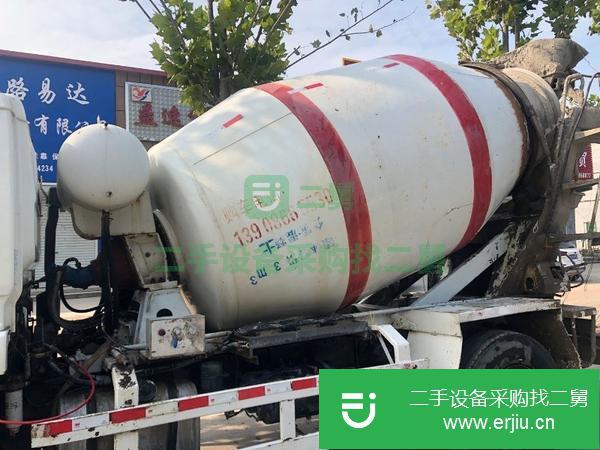 云南出售二手單橋5方攪拌車