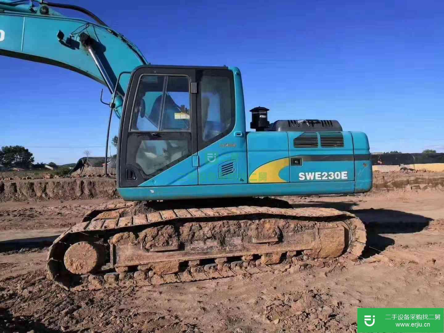 黑龍江出售二手山河智能SWE230挖掘機