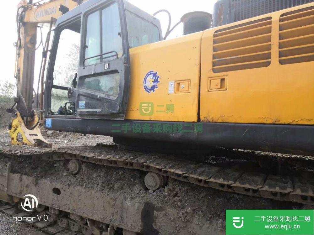 安微出售二手現代R455LC-7挖掘機