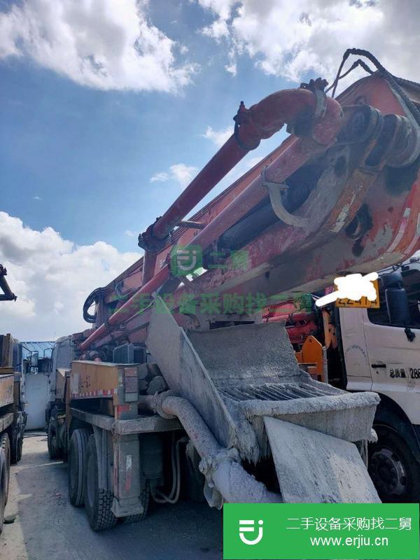 河北出售二手37米泵車 手續齊全