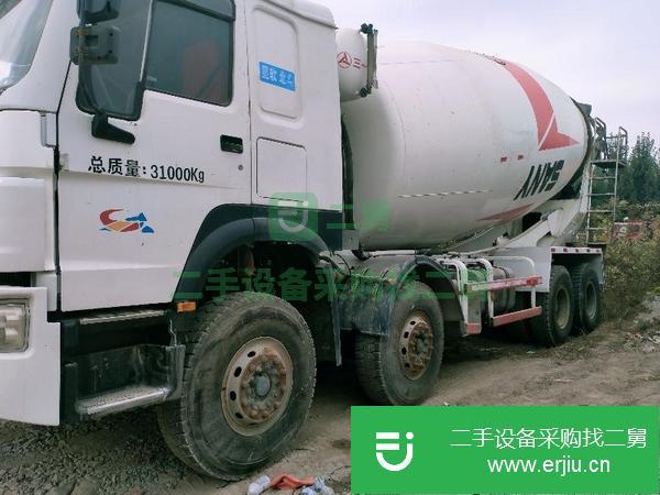 河北出售二手豪沃國(guó)四大18方攪拌車(chē)