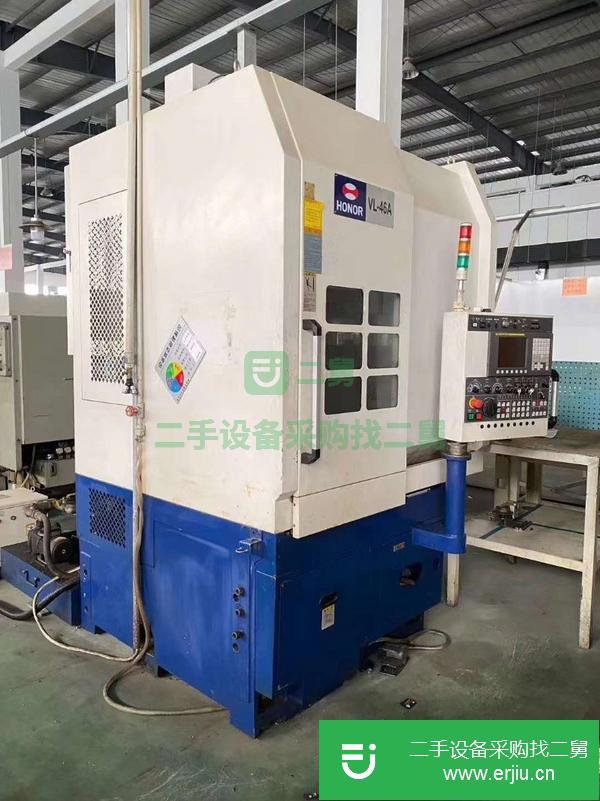 湖北出售二手臺灣榮田VL-46A數控重型高速立式車床