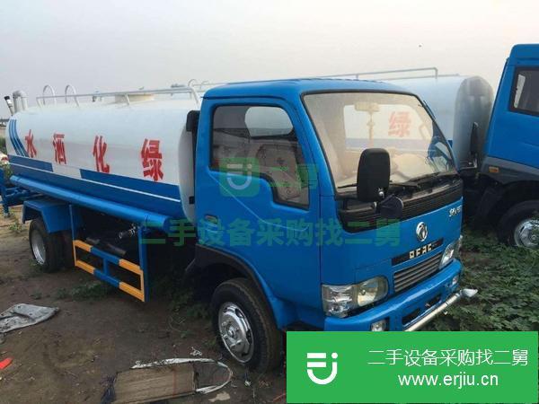 山東出售二手東風5立方灑水車