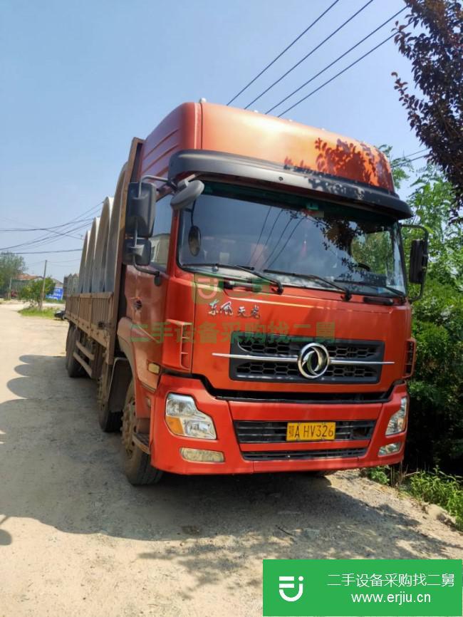 湖北出售二手東風天龍前四后八貨車