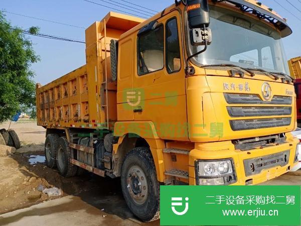 山東出售二手德龍后八輪5.8米自卸車