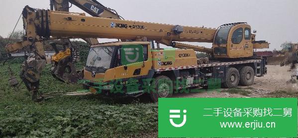 河南出售二手徐工吊車，四節臂